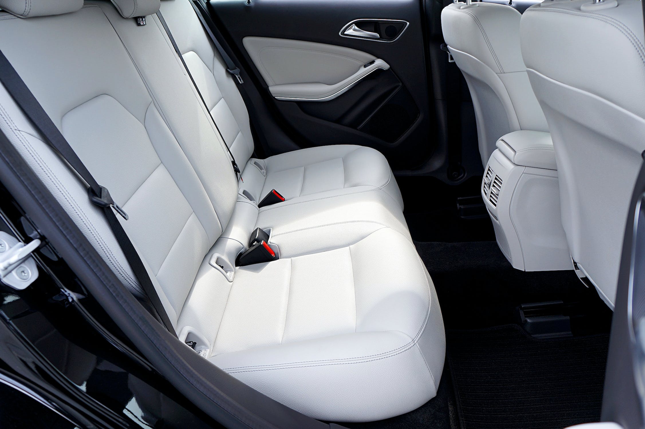 Leather car seats